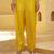 Yellow women kurta pant dupatta set