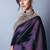 Purple Sequins And Dori Embroidered Jimmy Choo Saree