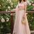 Baby Pink 9mm Sequin and Zari Embroidered Faux Georgette Indian Wedding Lehenga Choli