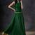 Emerald Green Silk Lehenga Set