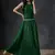 Emerald Green Silk Lehenga Set
