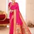 pink banarasi saree with blouse piece 