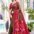 mehendi silk saree with blouse piece