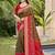 brown silk saree with blouse piece