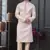 Peach banarasi jackard kurta and pajama for mens