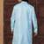 Mint blue imported jackard kurta and pajama for mens