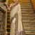 off white banarasi saree with blouse piece 