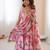 pink floral print straight kali cut anarkali suit 