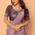 Pretty Designer Plain  Jimmy Choo Twill net Saree with Unstitched Plain Blouse Piece