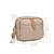 Anekaant earth edit beige jacquard geometric sling bag