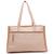 Anekaant earth edit beige jacquard geometric tote bag