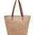 Anekaant earth knots beige jute woven design tote bag