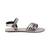 Relaxed fit flat weekend sandal