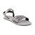 Relaxed fit flat weekend sandal