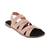 Lazera cross-strap flat sandals