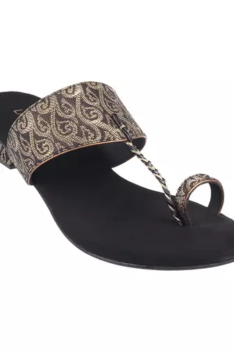 Versatile flat on-the-go casual chappal (1268)