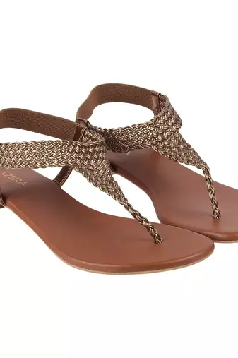 Relaxed fit flat weekend sandal (1293)