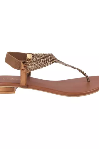 Relaxed fit flat weekend sandal (1293)
