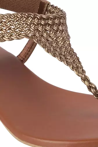Relaxed fit flat weekend sandal (1293)
