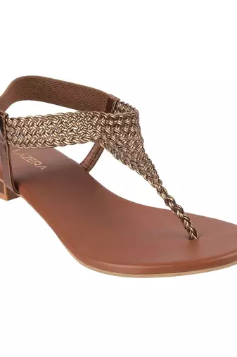 Relaxed fit flat weekend sandal (1293)