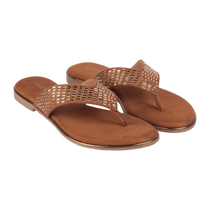 Lazera glint grid comfort flats