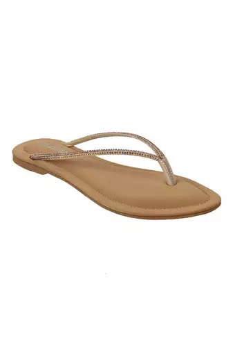 Lazera women   s everyday comfort flat thong sandals