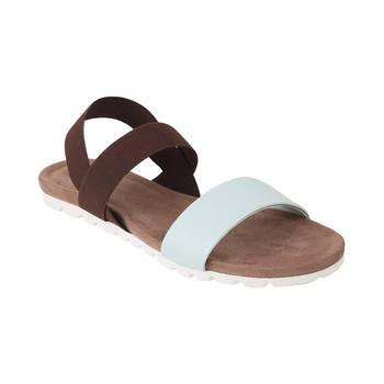 Relaxed fit flat weekend sandal 4
