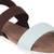 Relaxed fit flat weekend sandal