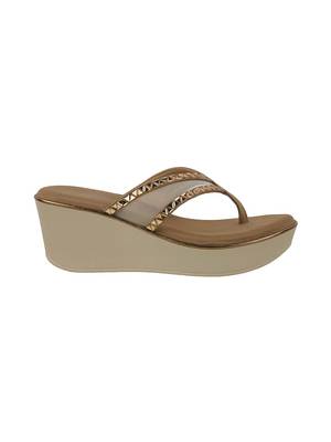 Lazera studded wedge flip-flops (1340) 2