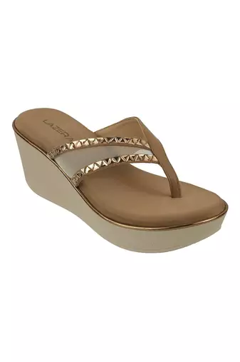 Lazera studded wedge flip-flops (1340)