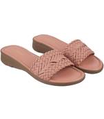 Lazera woven slide sandals