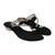 Women's embellished toe-ring sandals (1365)