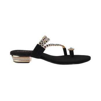 Women's embellished toe-ring sandals (1365) 3
