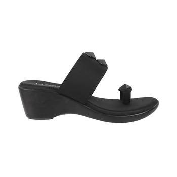 Women's studded wedge toe-ring sandals (1366) 2