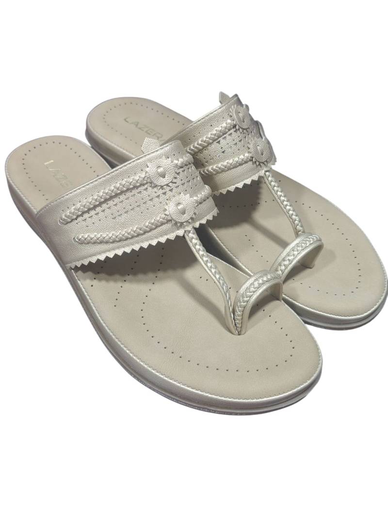 Effortless ethnic flat – everyday comfort kolhapuri slip-on