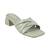 Casual chic medium heel chappal