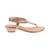 Dazzle flat party chappal (1421)