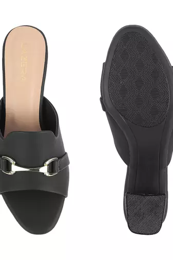 Classic designer block heel sandals