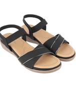 Flat slip-on comfort sandals (1429)