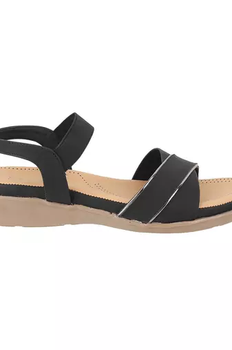 Flat slip-on comfort sandals (1429)
