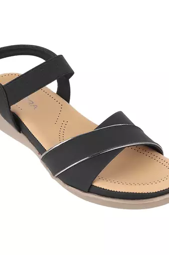 Flat slip-on comfort sandals (1429)