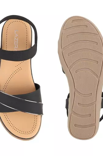 Flat slip-on comfort sandals (1429)