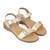Flat slip-on comfort sandals