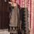 Women's cotton blend traditional motiff printed kurta palazzo with dupatta set