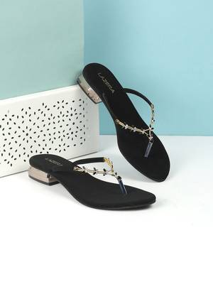 Dazzle flat party chappal (1467) 1