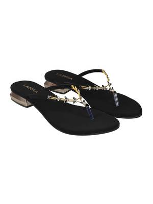 Dazzle flat party chappal (1467) 3