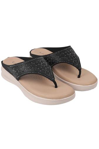 Dazzle flat party chappal