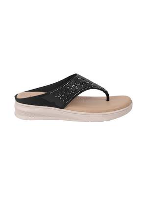 Dazzle flat party chappal 2