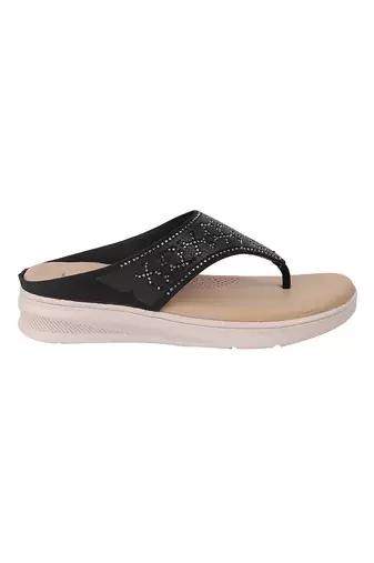 Dazzle flat party chappal