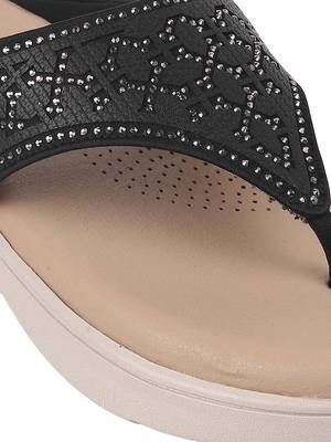 Dazzle flat party chappal 3